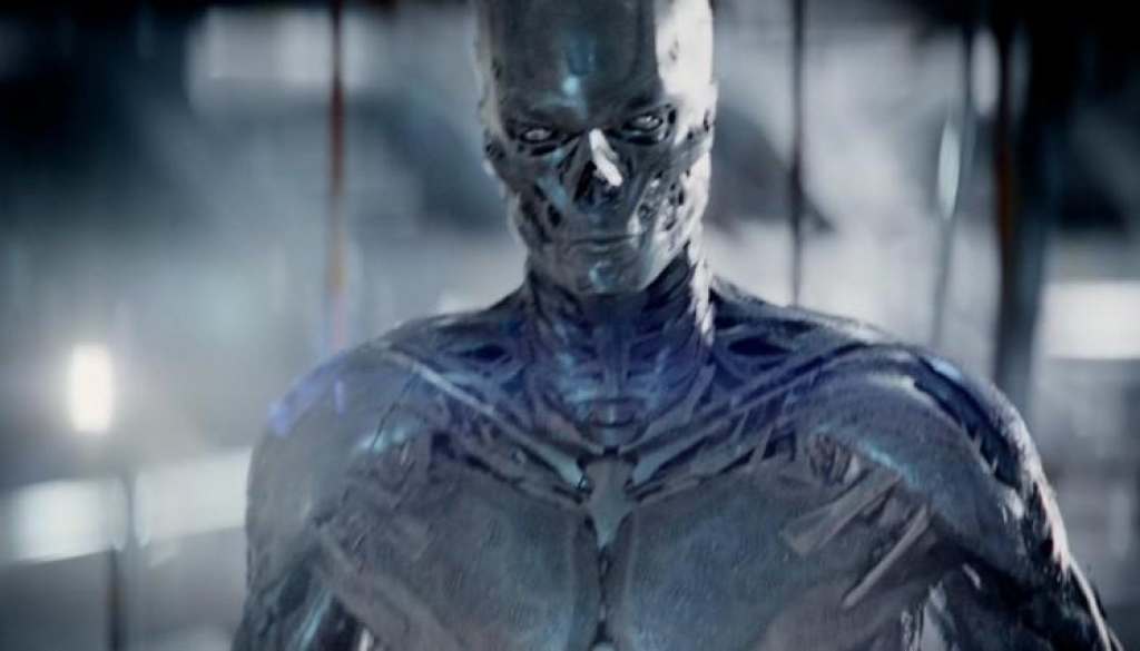 Arnie Sees Red In The New Poster For TERMINATOR: GENISYS