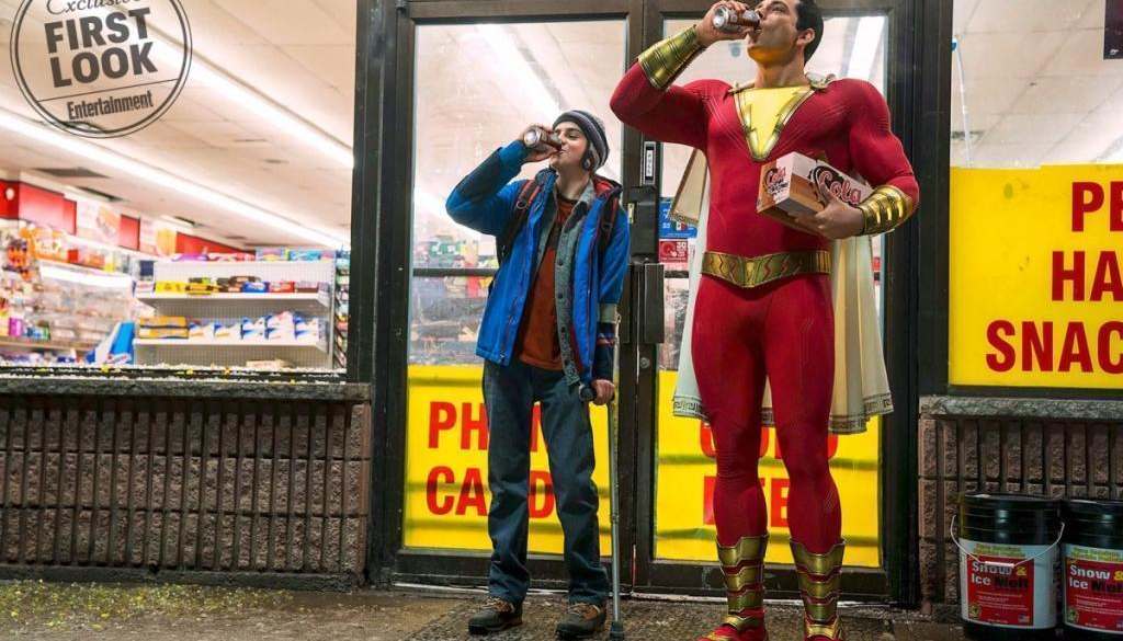 SHAZAM!: Get A Look At A Thirsty Zachary Levi In The First Set Photo