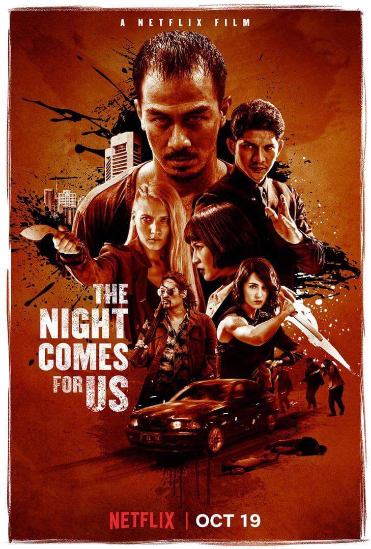 The Night Comes For Us premieres on October 19