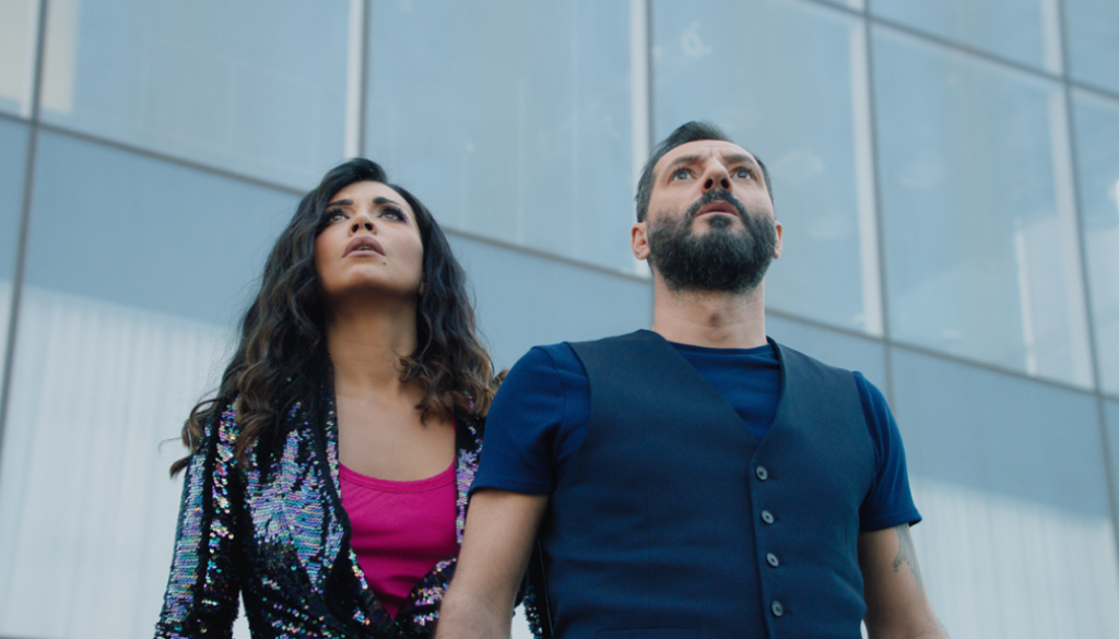 Amal Bouchoucha and Adel Karam in DOLLAR (Netflix)