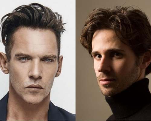 Jonathan Rhys Meyers and Connor Paolo