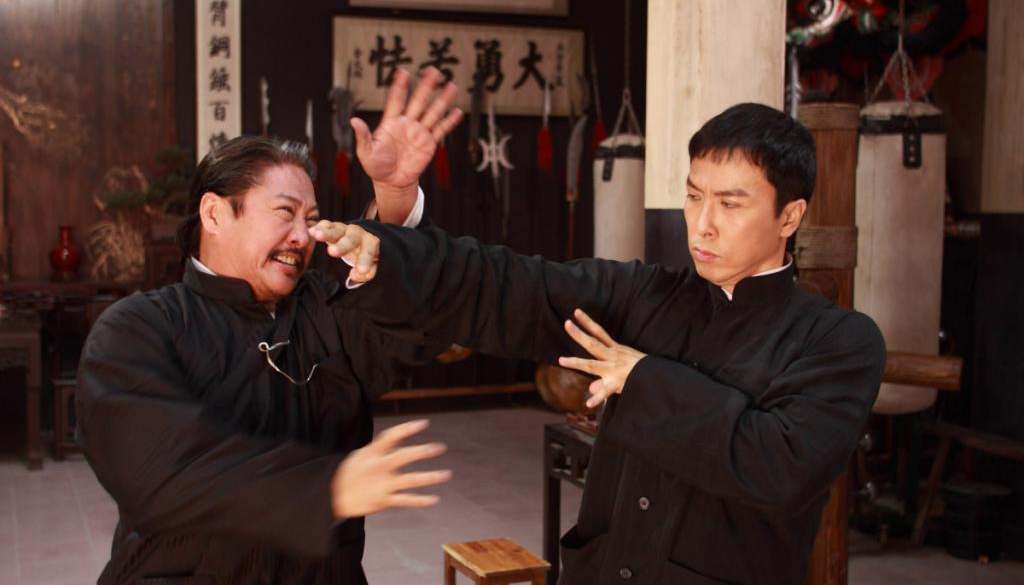 Sammo Hung and Donnie Yen in "Ip Man 2"