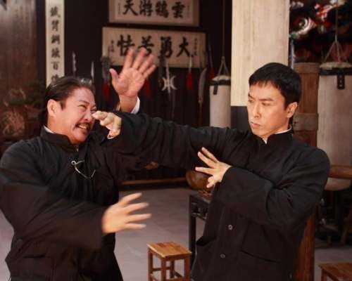 Sammo Hung and Donnie Yen in "Ip Man 2"