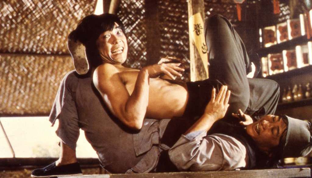 Yuen Biao and Sammo Hung as featured in "KNOCKABOUT" (1979)