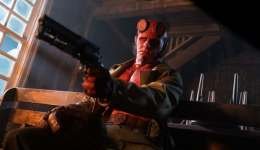 Jack Kesy with gun - Hellboy The Crooked Man