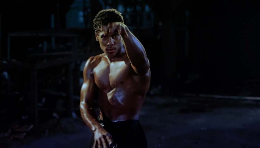 Taimak in "Berry Gordy's THE LAST DRAGON," a Tri-Star release