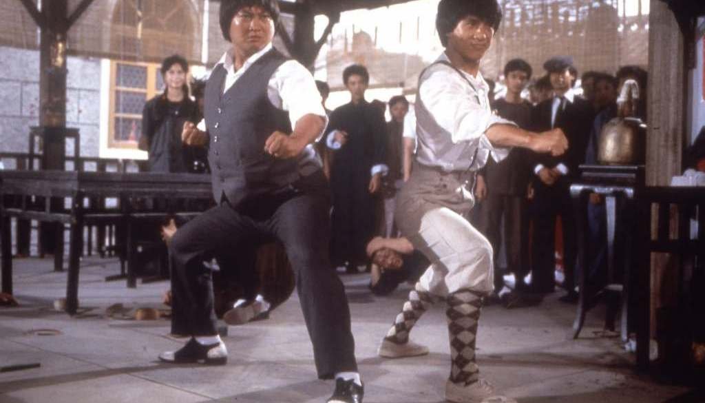 Sammo Hung and Jackie Chan in PROJECT A