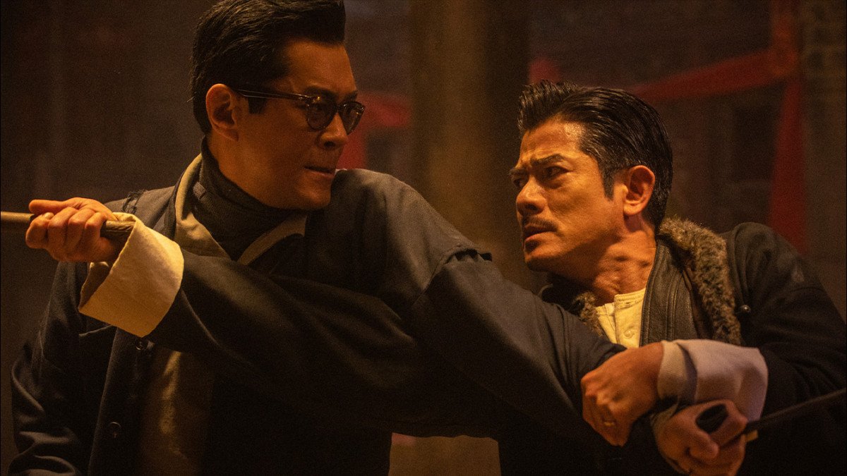 Louis Koo and Aaron Kwok in TWILIGHT OF THE WARRIORS: WALLED IN (2024)