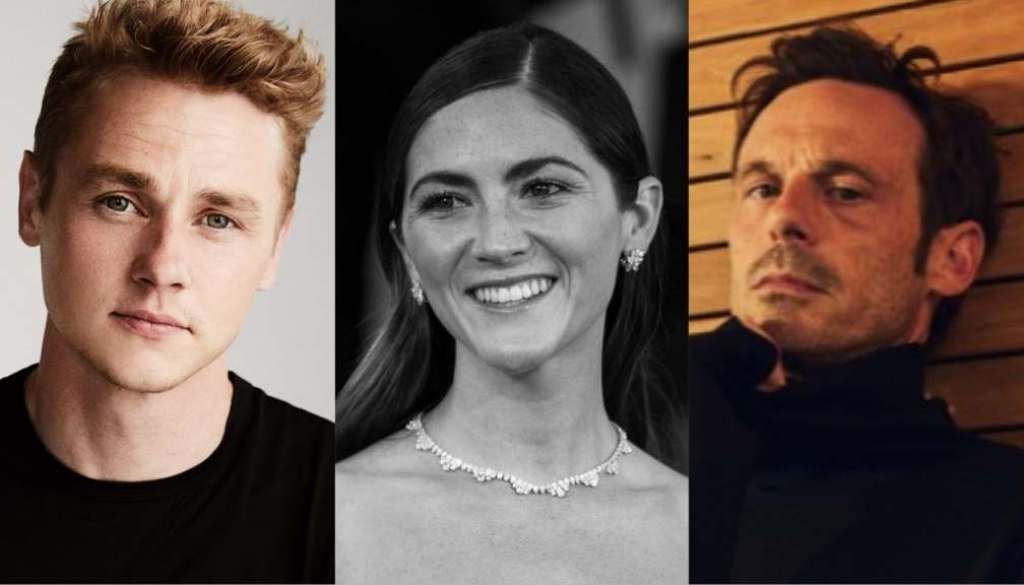 Ben Hardy, Isabelle Fuhrman, and Scoot McNairy