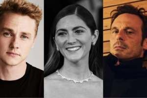 Ben Hardy, Isabelle Fuhrman, and Scoot McNairy