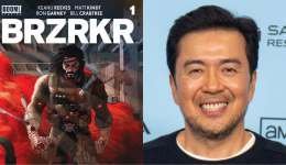 BRZRKR comic cover (left)/Justin Lin (right)
