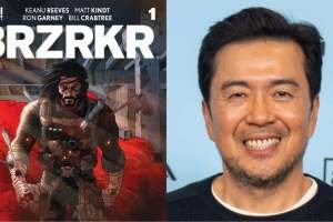 BRZRKR comic cover (left)/Justin Lin (right)