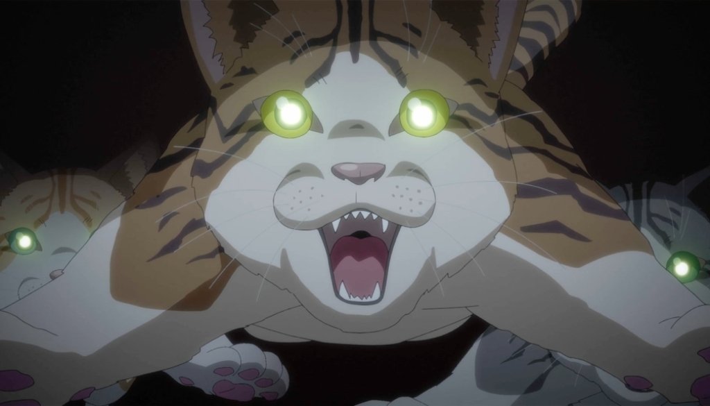 Nyaight of the Living Cat –– Trailer 1 Still ––  ©HAWKMAN,MECHA-ROOTS-MAG Garden-NOTLC Project –– 2