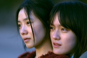 Li Haocun and Vicky Chen in GIRLS ON WIRE
