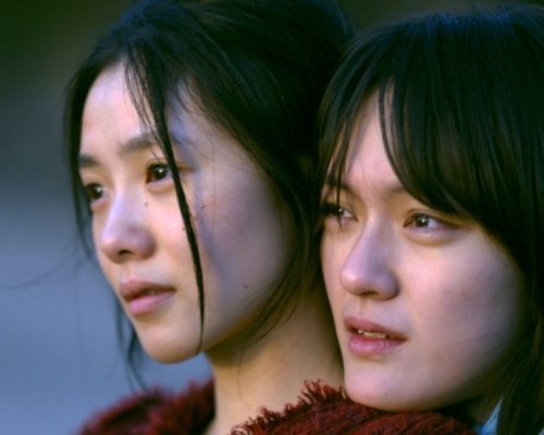 Li Haocun and Vicky Chen in GIRLS ON WIRE