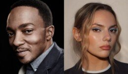 Anthony Mackie and Dafne Keen