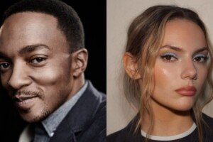 Anthony Mackie and Dafne Keen