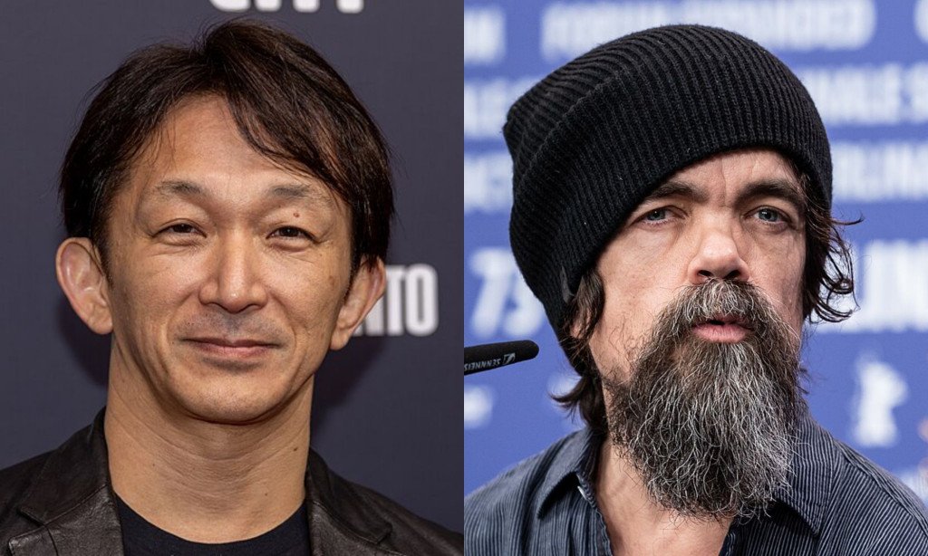 Kenji Tanigaki and Peter Dinklage 