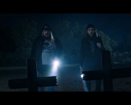 Brodie & Giles in Graveyard (Key Still)